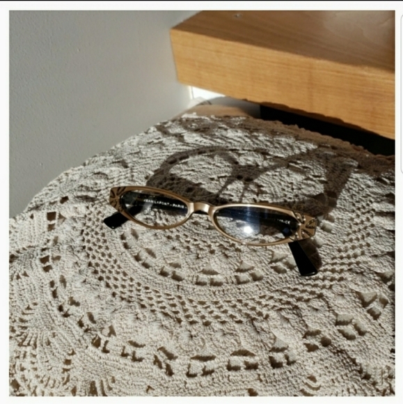 🐆 Vintage Lafont Eyeglasses Cats Eye - Picture 2 of 6